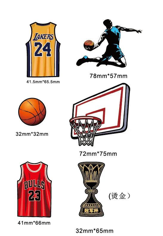 Basketball & Football Birthday Cake Toppers – Perfect for Kids Boys Party & Baby Shower Decorations