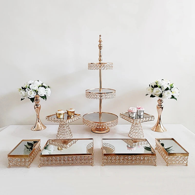 3pcs -15pcs New style Wedding Cake Tools Fondant Bakeware Cake Decorating Supplies Dessert Table Pops