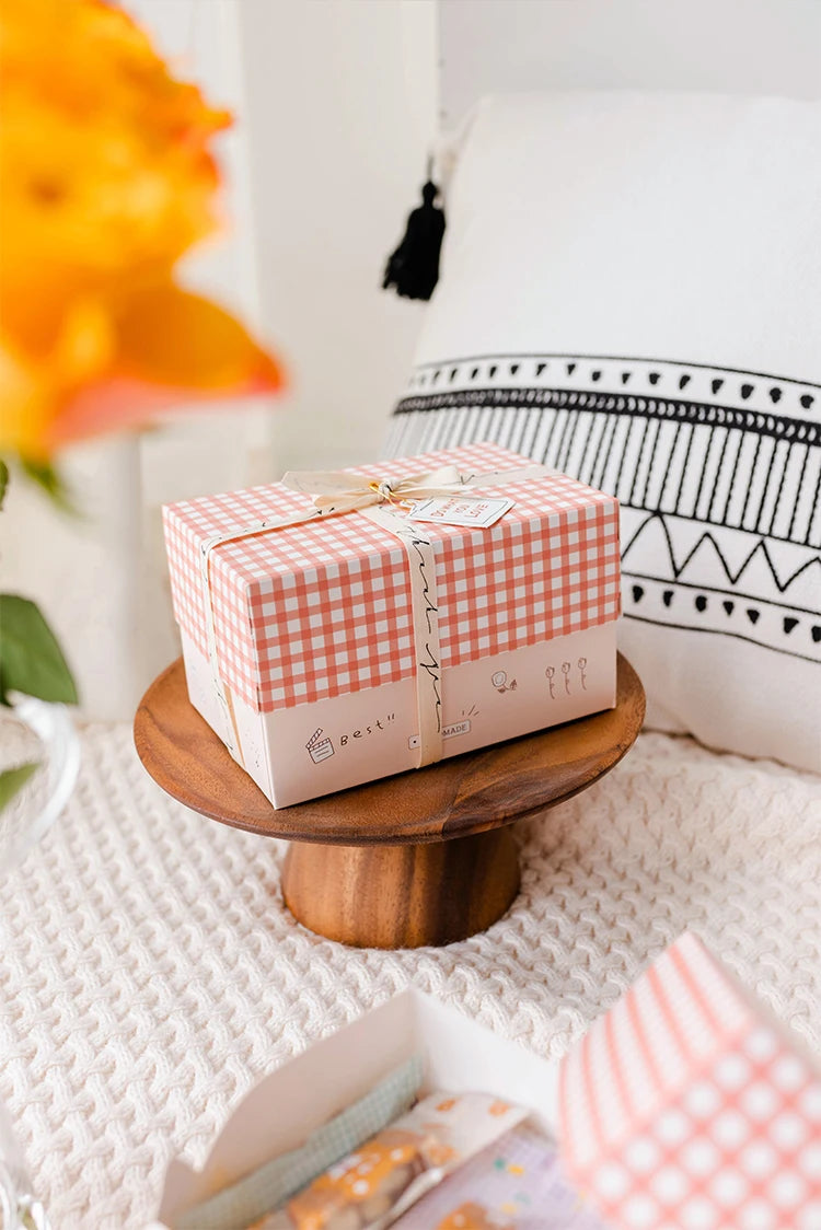 15*10*9CM Cardboard Biscuit Boxes Cookie Box Packaging Box Container Baking Cake Chocolate Packaging Box Party Supplies