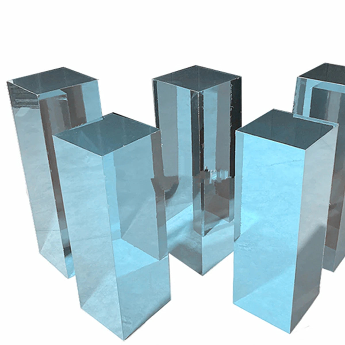 4pcs/set)Wedding Supplies metal Gold Plinths Pedestal Display Cake Stand Dessert Table Set for Wedding Ab1152