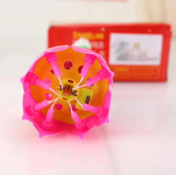 Lotus Music Candle Lotus Singing Birthday Party Cake Music Flash Candle Flower Music Candle Cake Accessorie Holiday Supplies SN