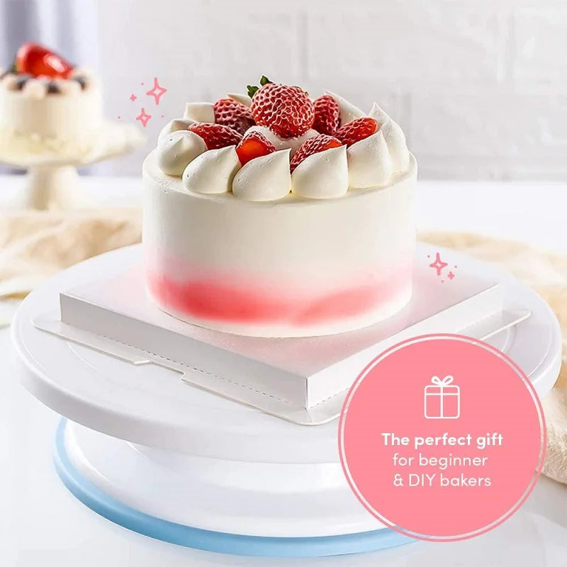 Cake Decorating Kits Supplies with Cake Turntable,Baking Supplies Set,Numbered Cake Tips,Muffin Cup Mold,Cupcake Set ( 237 PCS )