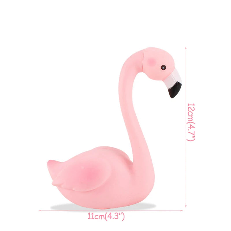 Pink Flamingo Cake Topper Balloon Cake Flags Birthday Kids Favors Cake Decoration Cupcake Topper tableware Wedding Dessert Decor