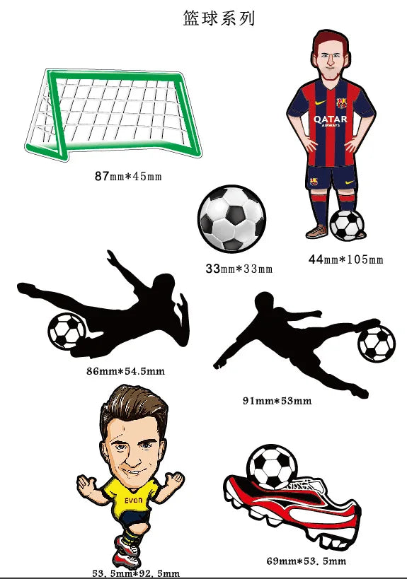Basketball & Football Birthday Cake Toppers – Perfect for Kids Boys Party & Baby Shower Decorations