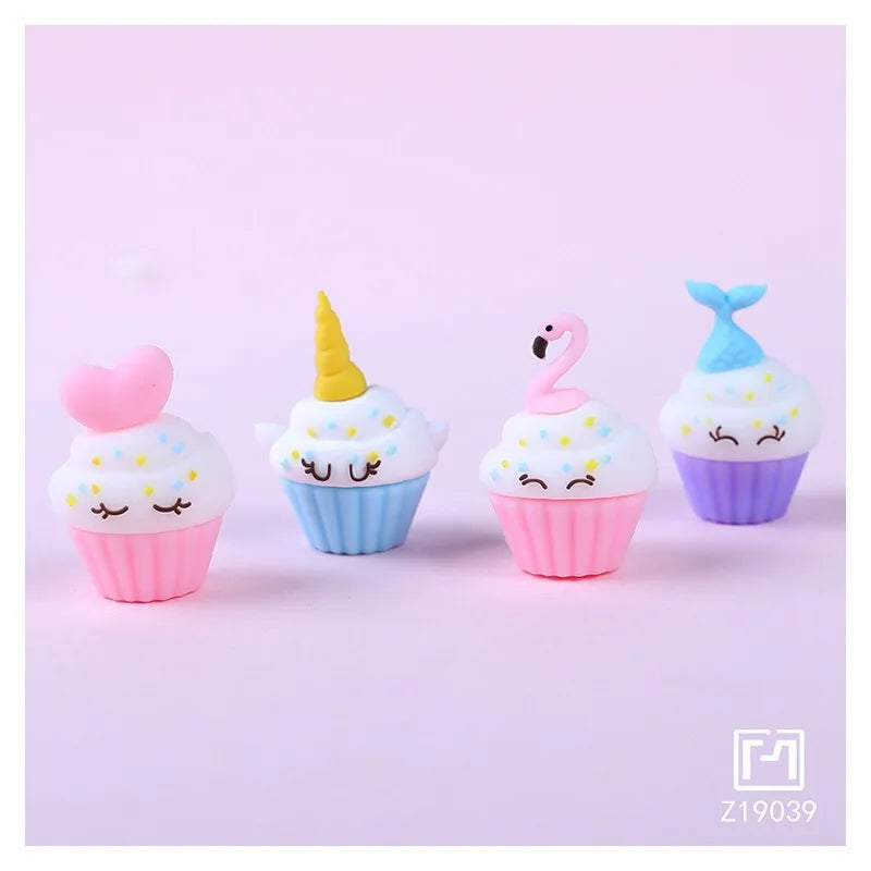 48pcs/set Cake Pen Gel Ink Office Supplies Stationery Princess Wind Silicone Gel Pen Lovely 0.5mm Gel Ink Pen Wholesale