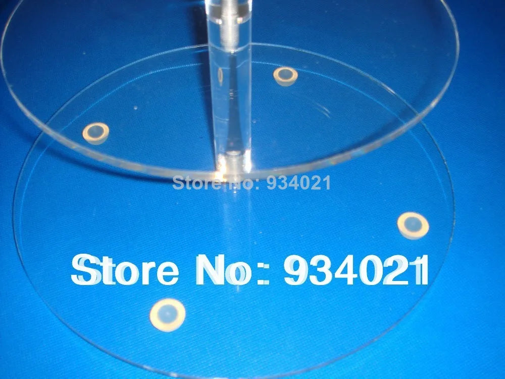 kids party supplies 3 Tier Round Acrylic Clear Wedding&Parties Cake Stand