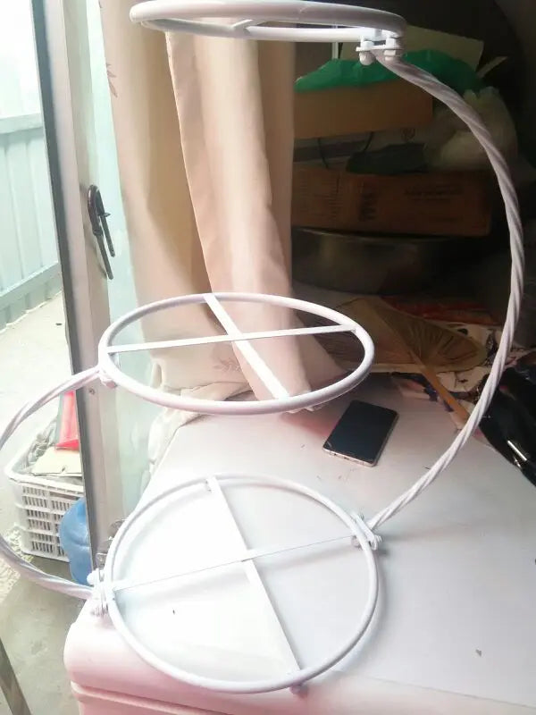 3 Tier Iron Wedding Cake Stand, 30*60cm, Kitchen Accessories Free Shipping Cake Display Cake Holder for Wedding Cake Supplies