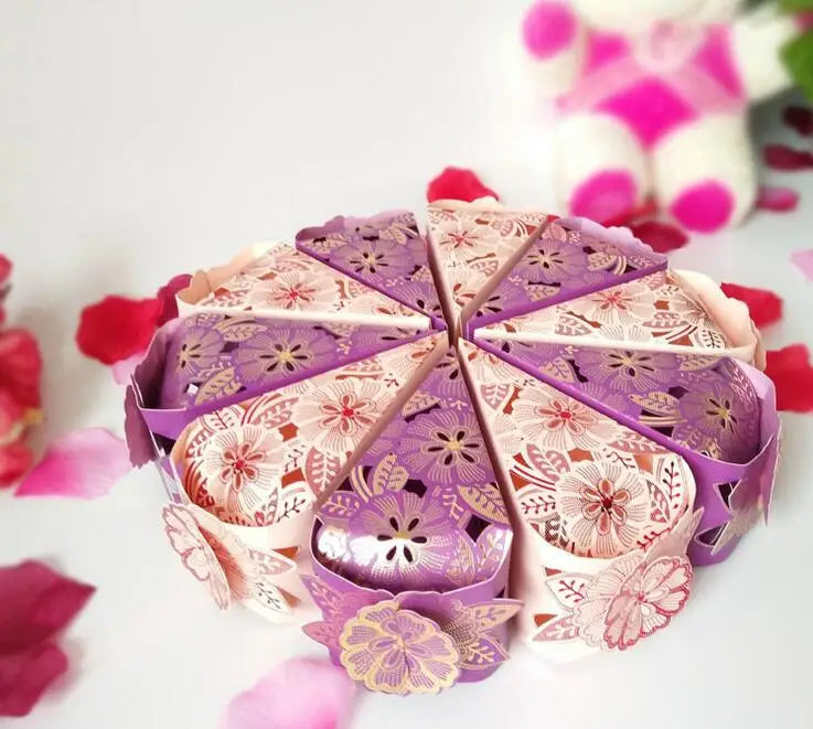 hollow out sweet box Creative Korean wedding wedding supplies joyful box candy box Sweet cake Sugar box 1000pcs gift