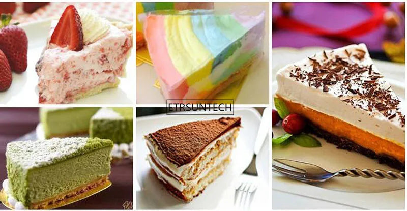 200pcs Triangle Slice Small Pastry Cake Baking Box Cheese Mousse Cake Box Dessert Packing Box Party Supplies