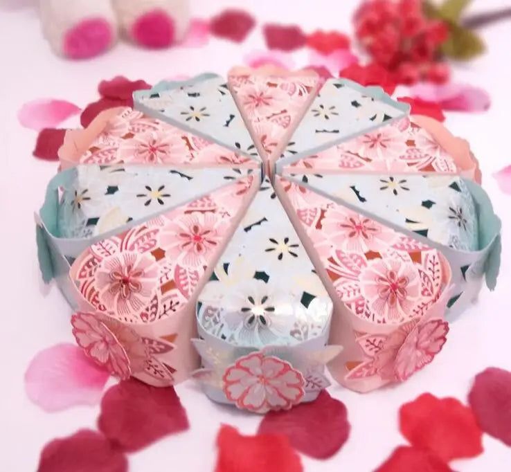 hollow out sweet box Creative Korean wedding wedding supplies joyful box candy box Sweet cake Sugar box 1000pcs gift
