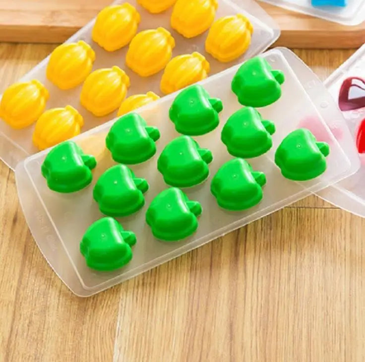 Moldes De Silicone Ice Lattice Epoxy Resin Molds Cake Decorating Supplies Strawberry Orange Stars Moulds Silicone Soap Mold SN