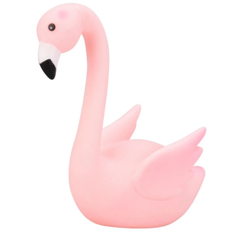 Pink Flamingo Cake Topper Balloon Cake Flags Birthday Kids Favors Cake Decoration Cupcake Topper tableware Wedding Dessert Decor
