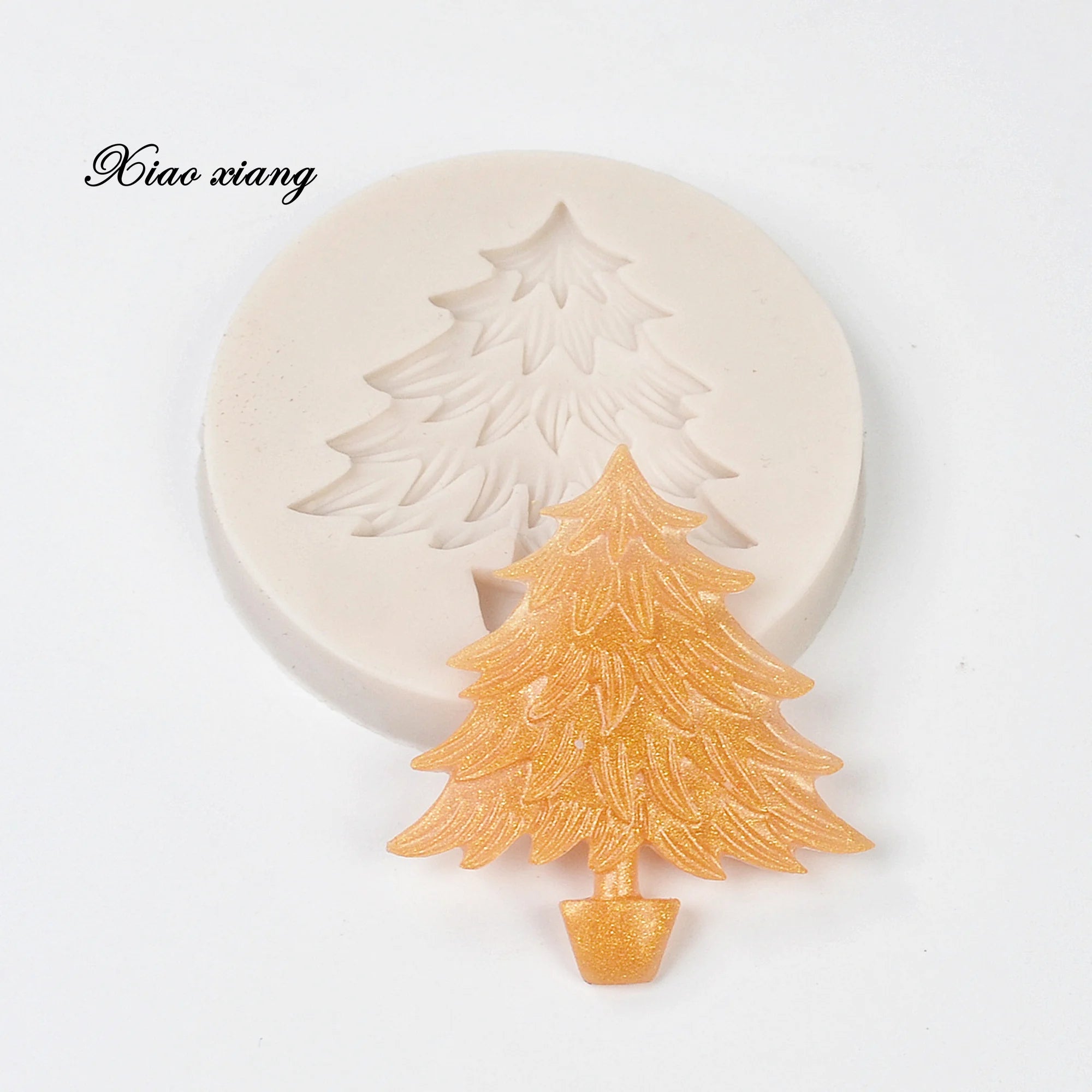 Chrsitmas Tree Silicone Fondant Molds For Baking DIY Tree Cake Molds Sugar Craft Chocolate Mold Fondant Cake Decorating Tools
