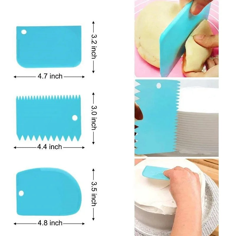 Cake Decorating Kits Supplies with Cake Turntable,Baking Supplies Set,Numbered Cake Tips,Muffin Cup Mold,Cupcake Set ( 237 PCS )