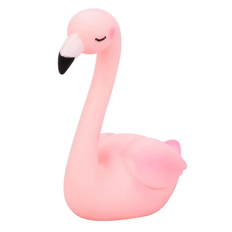 Pink Flamingo Cake Topper Balloon Cake Flags Birthday Kids Favors Cake Decoration Cupcake Topper tableware Wedding Dessert Decor
