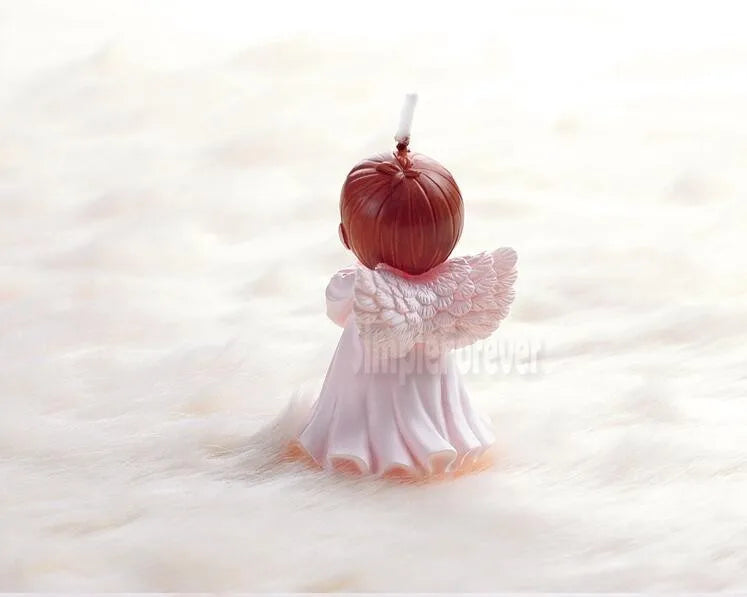 100pcs Wedding Favors and Gifts for Guests Baby Shower Birthday Party Angel Candles for Cake Souvenirs Decorations Supplies