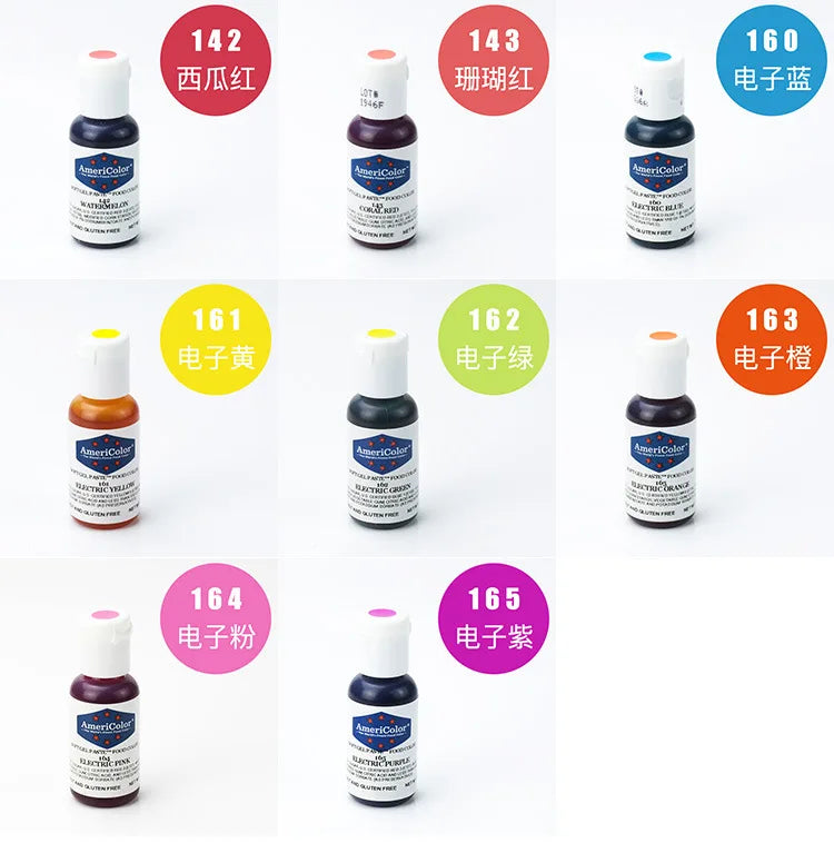 41 Colors Pigment 21g For Dessert Cake Macaroon Drinks Free Shipping bakery tools baking mold