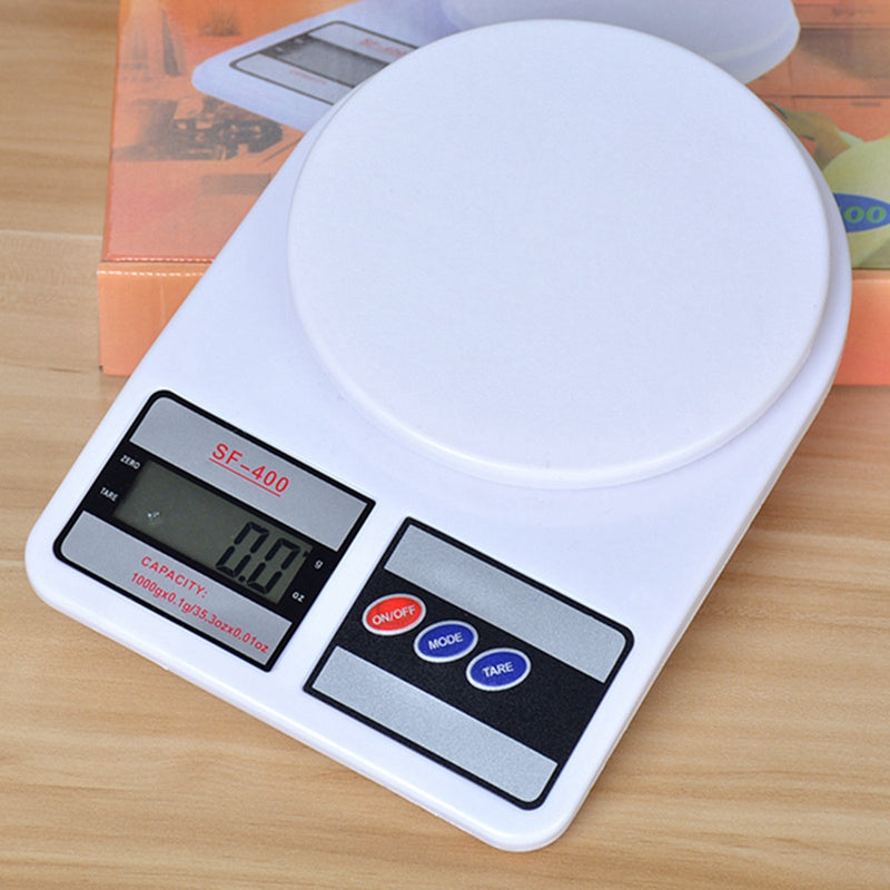 A06K SF400 Electronic Kitchen Scales High Precision Food Ingredients Kitchen Scales Home 10Kg Digital Baking Food Scale