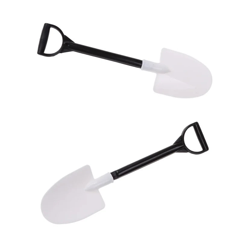 2000Pcs Plastic Disposable Mini Shovel Spoon Potted Ice Cream Cake Spoon for Kids Dessert Tea Coffee Spoons Party Supplies