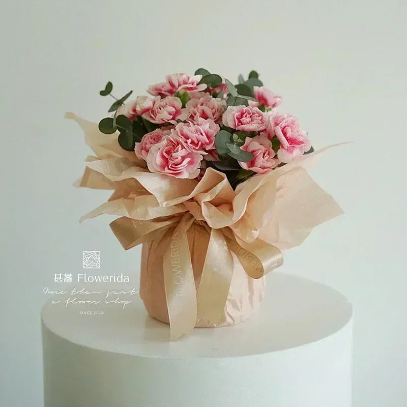 10pcs Tissue Paper Sheets (50×66cm) – Bouquet & Gift Wrapping for Wedding, Birthday & DIY Crafts