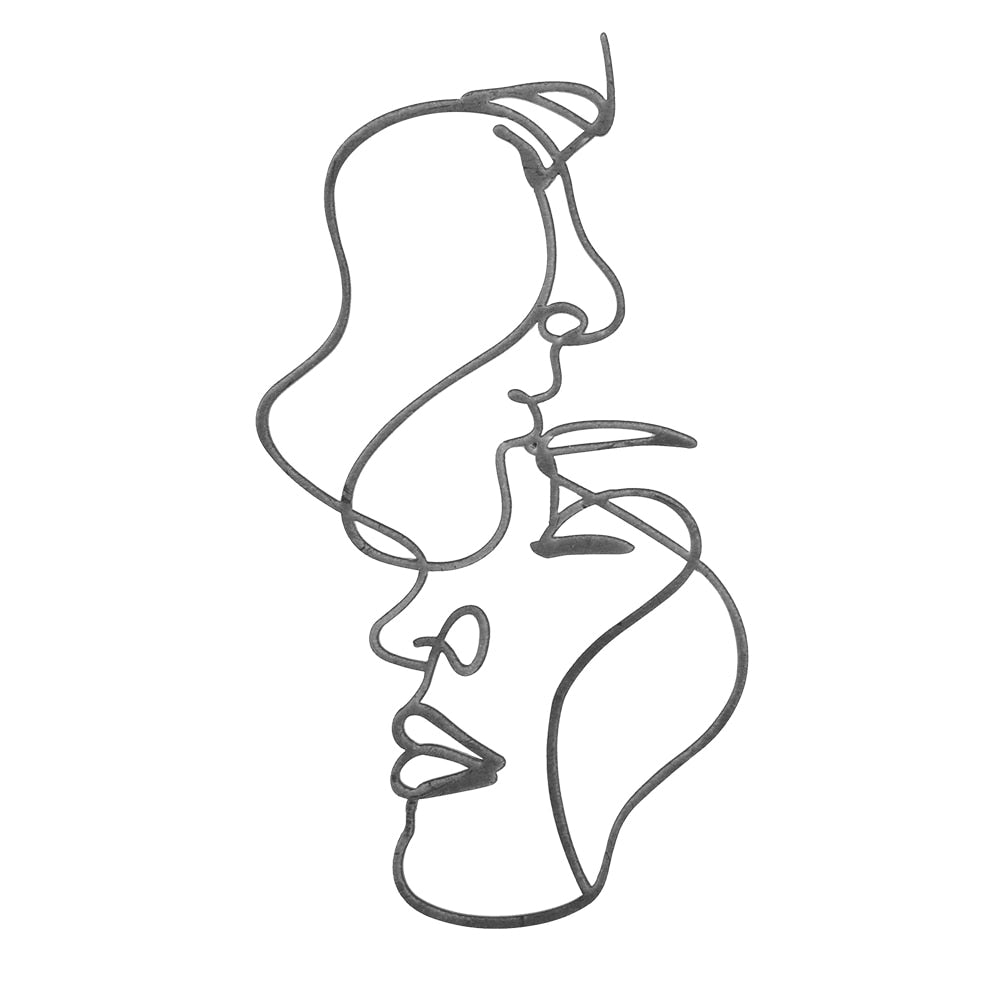 Acrylic Minimalist Art Lady Face Cake Topper Wedding Sexy Woman Girl Happy Birthday Cake Topper Party Supplies Cake Decorations