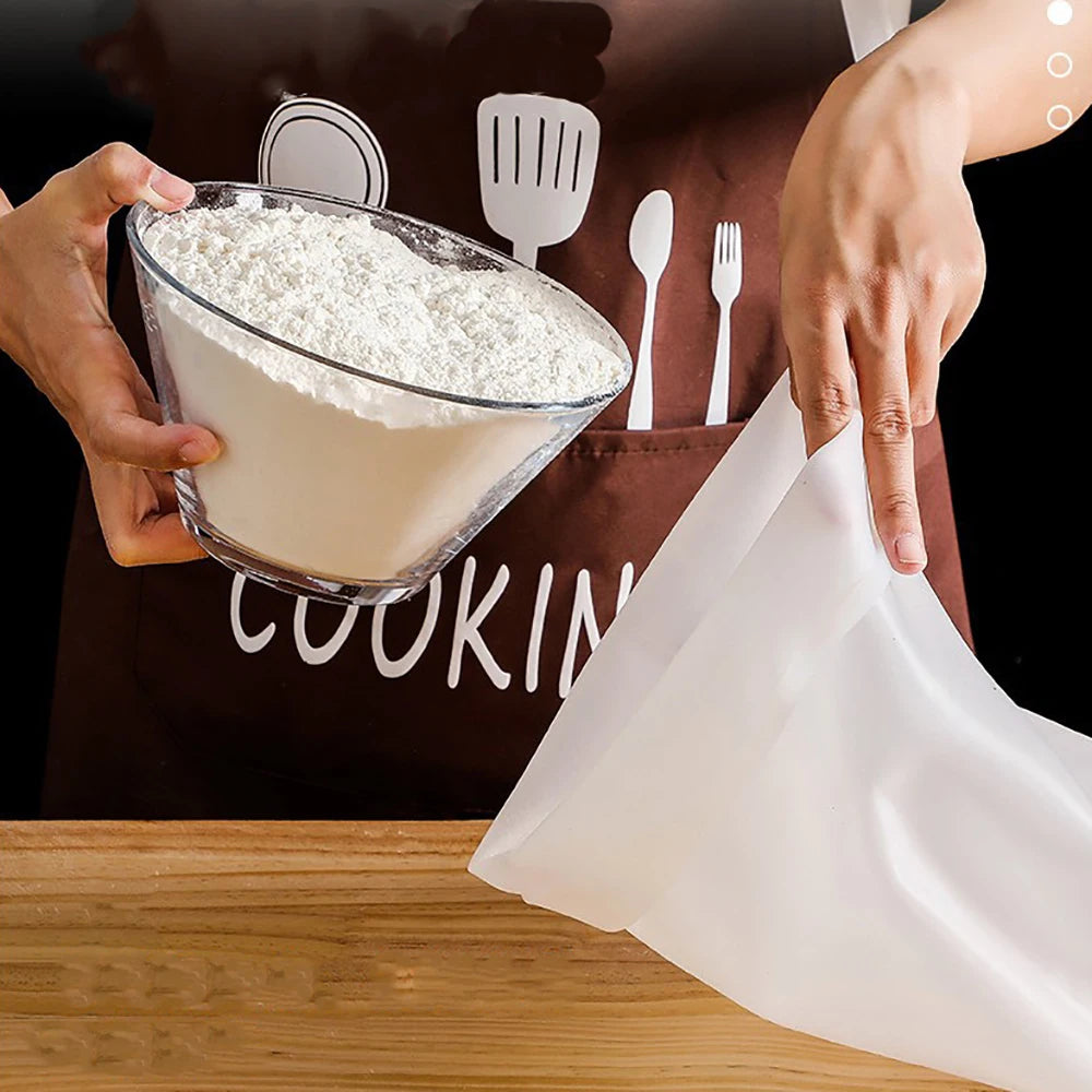 1.5KG Silicone Kneading Dough Bag – Reusable Mixer for Bread, Pizza & Pastry Baking
