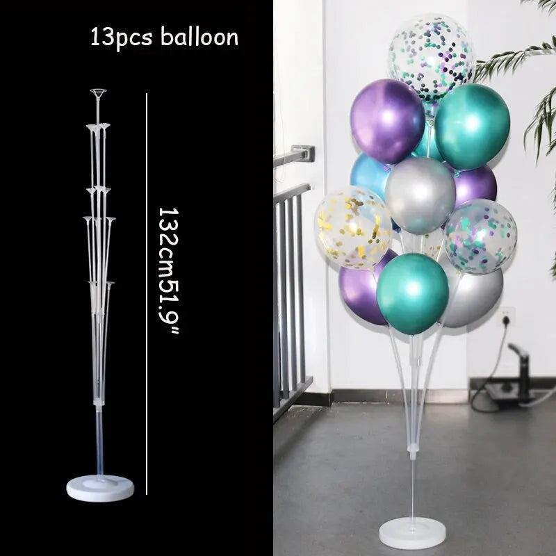Balloon Stand Stick Tubes – Balloon Holder & Support for Birthday & Wedding Party Decorations
