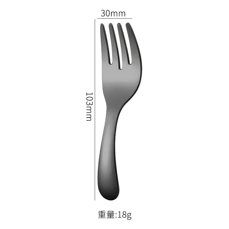 Outdoor Tourism 304 Stainless Steel Portable Tableware, CHILDREN&