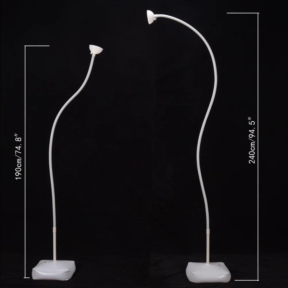 Balloon Stand Arch Free Bending Shape Stand Balloon Column with Base Wedding Birthday Party Baby Showers Decorations 2.8M/1.9M