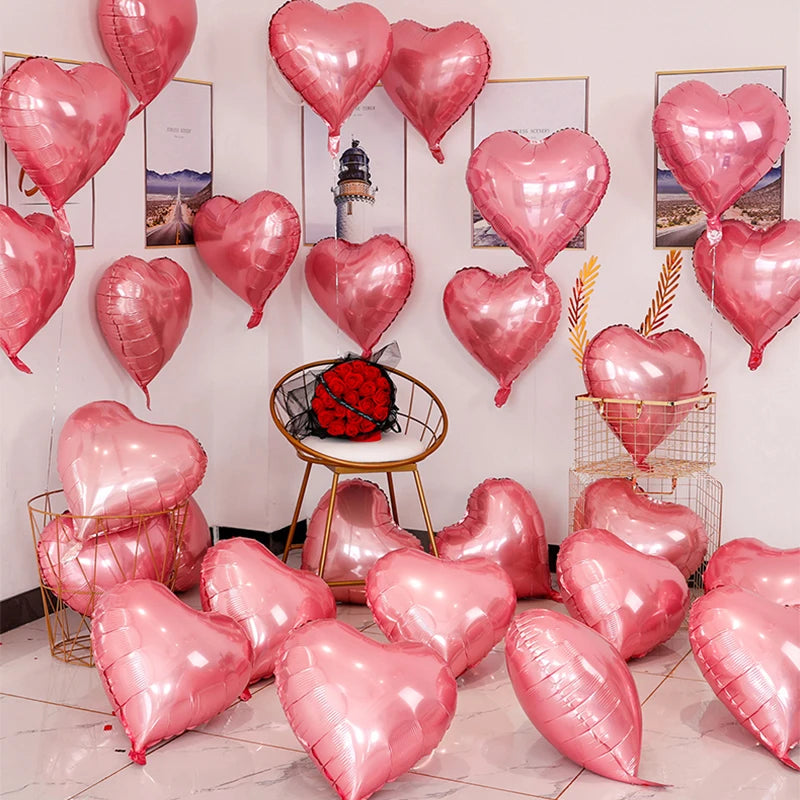 10/50/100Pcs DIY Wedding Party Decoration Love Balloons Day Romantic Proposal for Home Happy Birthday Ornament Holiday Balloons