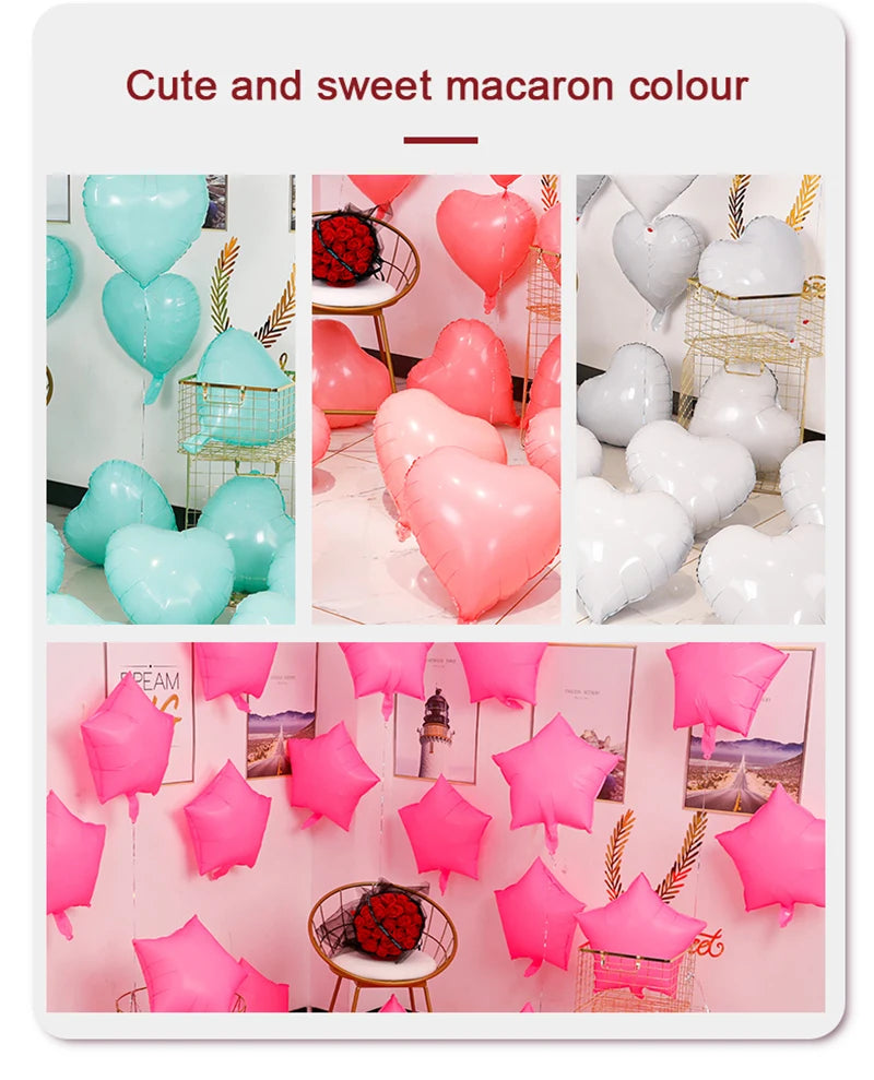 10/50/100Pcs DIY Wedding Party Decoration Love Balloons Day Romantic Proposal for Home Happy Birthday Ornament Holiday Balloons