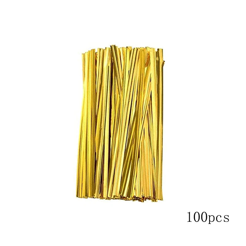 50-100p Transparent Cellophane Bags Clear OPP Plastic Bags Candy Lollipops Cooki Gifts Packaging Bag Party Favor Baking Supplies