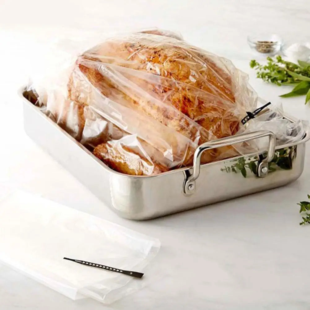 10/20pcs Heat Resistance Nylon-Blend Slow Cooker Liner Roasting Turkey Bag For Cooking Oven Bag Baking Crock Pot Liners Kitchen