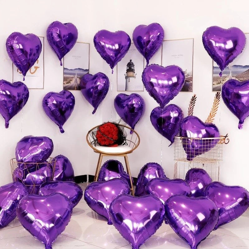 10/50/100Pcs DIY Wedding Party Decoration Love Balloons Day Romantic Proposal for Home Happy Birthday Ornament Holiday Balloons