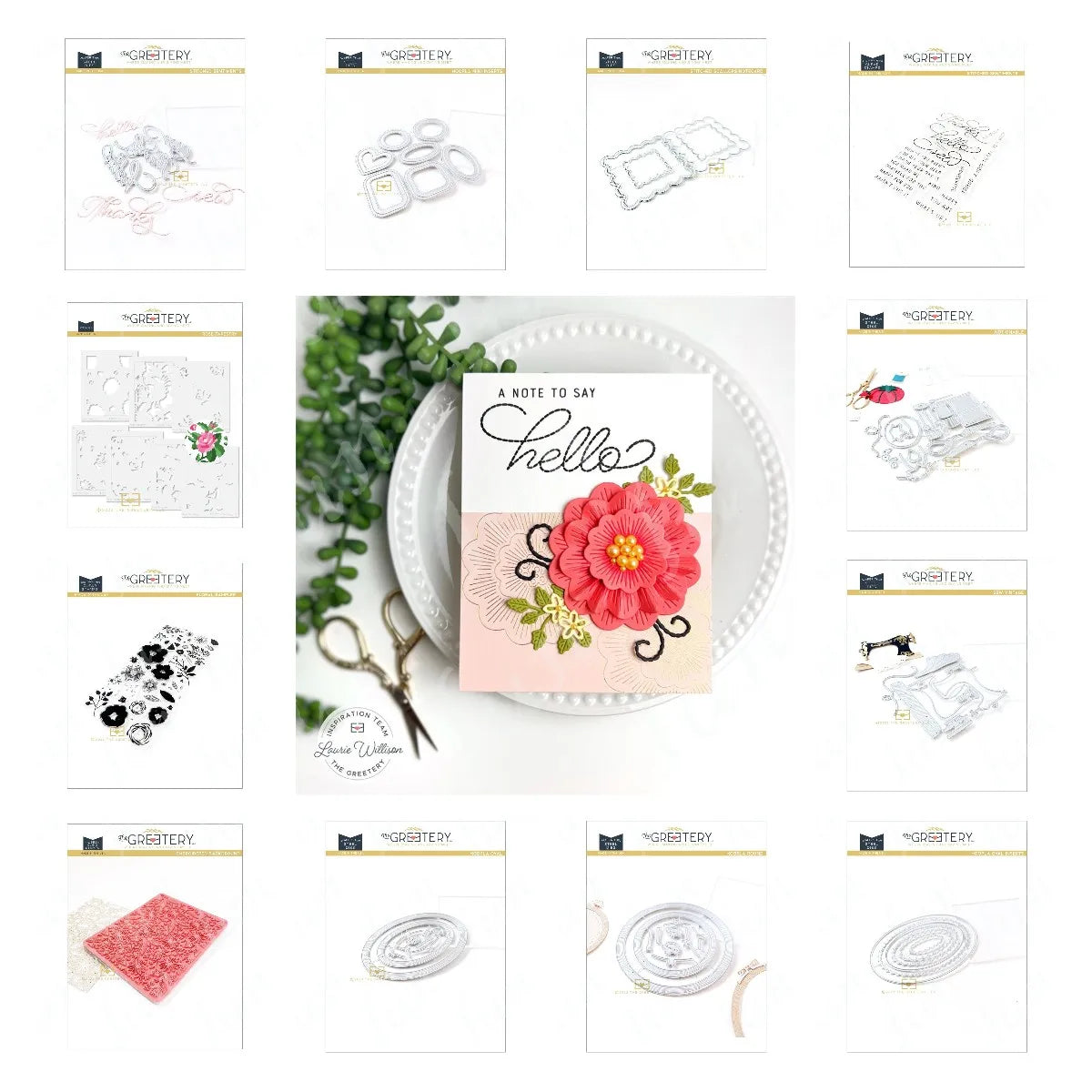 Metal Cutting Dies and Stamps Petal Pusher Sets Layering Stencils DIY Scrapbooking Stencil Paper Cards Album Stamp Die Sheets