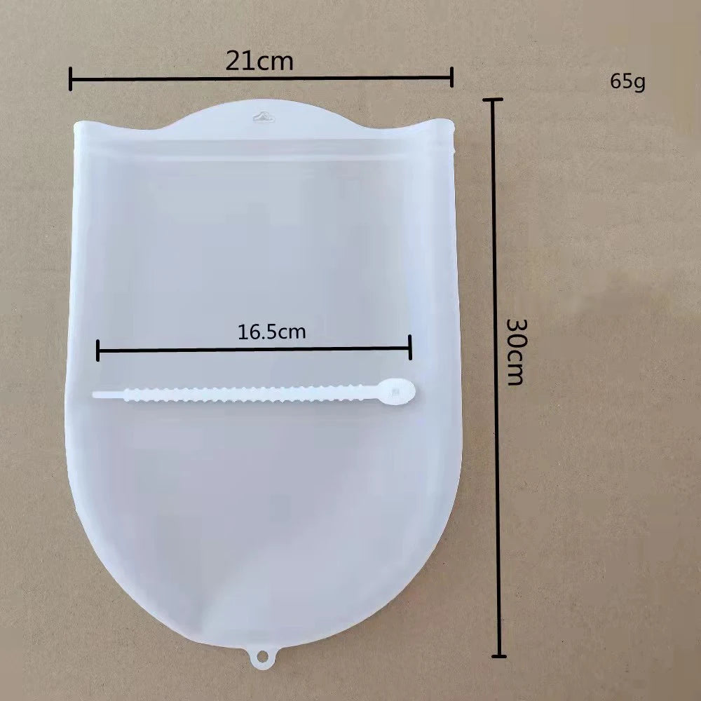1.5KG Silicone Kneading Dough Bag – Reusable Mixer for Bread, Pizza & Pastry Baking