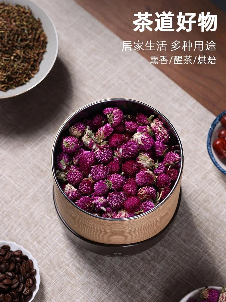 Small Tea Spice Machine Ingredients Electric Roast Machine Household Tea Weaker Steamer Baking Tea Maker