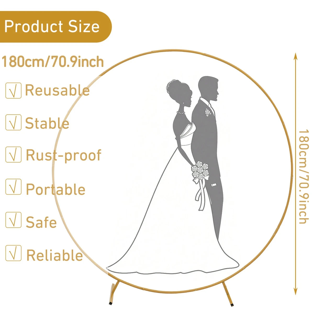 Plastic Balloon Arch Ring DIY Wreath Frame Holder Circle Ballon Stand Column Base Baby Shower Wedding Birthday Party Decor Kids