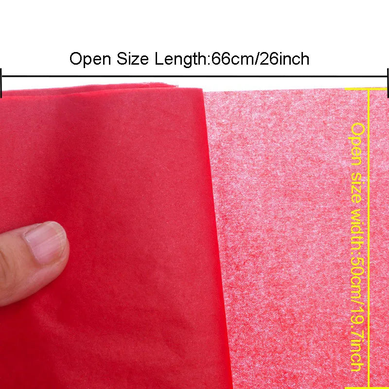 10 Sheets Tissue Paper (50×66cm) – Floral Gift Wrapping & Craft Paper for Florists