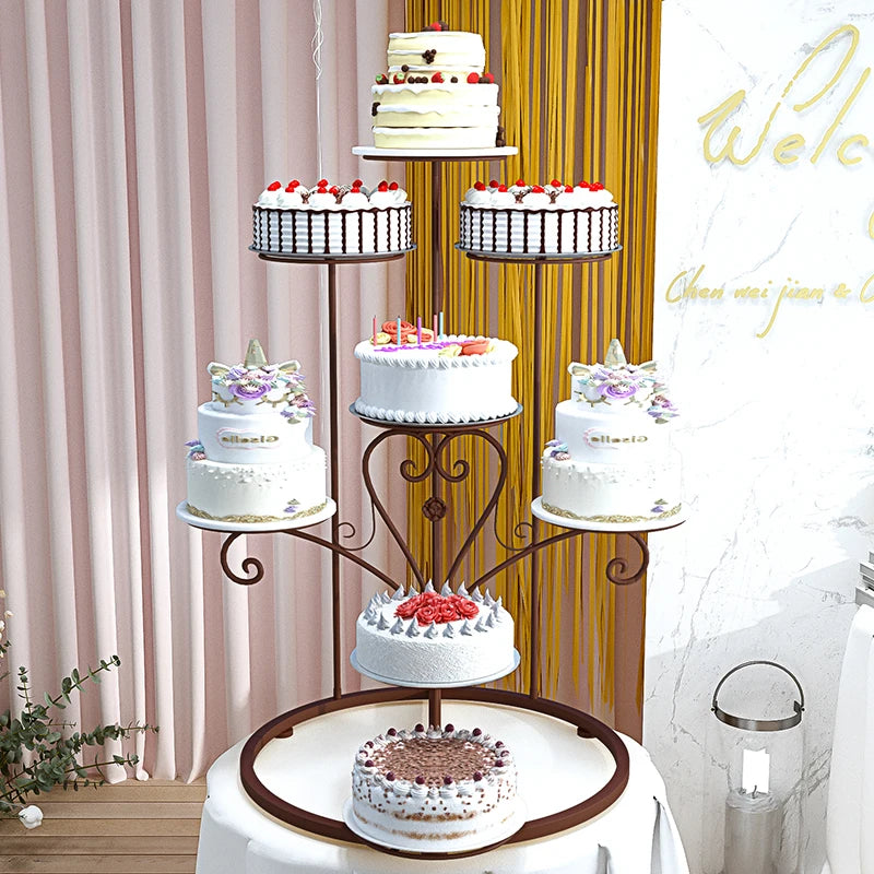Party Events Cake Stand Pastry Confectionery Cupcake Stand Design Cake Board Buffet Display Cosas De Cocina Kitchen Supplies