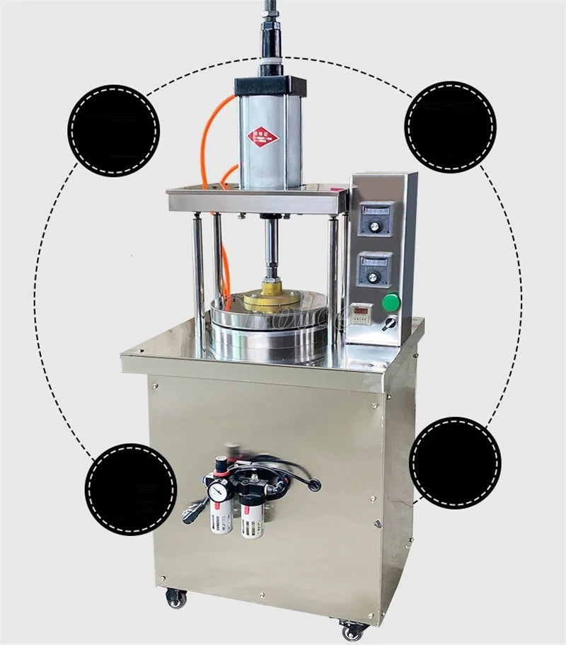 Factory Supply Automatic Restaurant Tortilla Making Machine / Dough Press Machine / Roasted Duck Cake Press Maker Machine