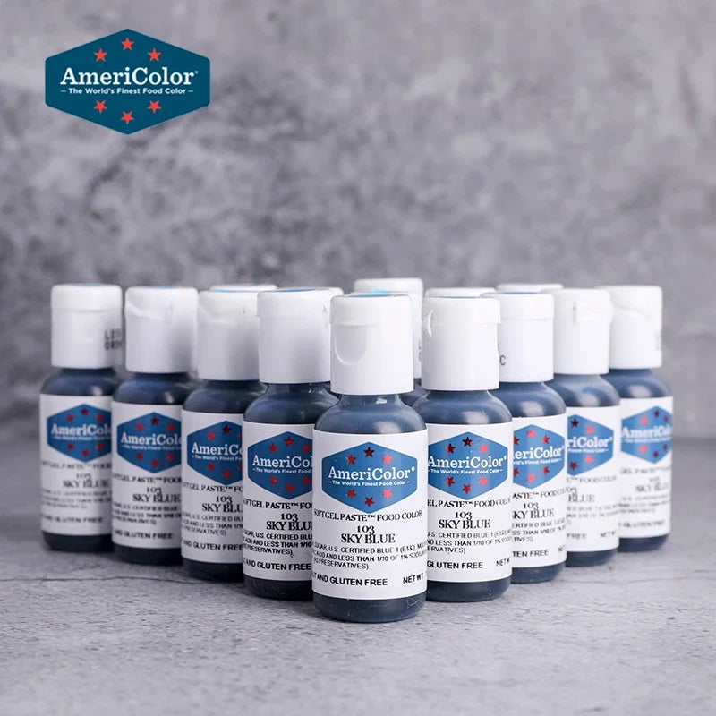 21g American Americolor Natural Food Coloring Fondant Cream Cake Macaron DIY Kitchen Baking Supplies Pastry Decorating Tools