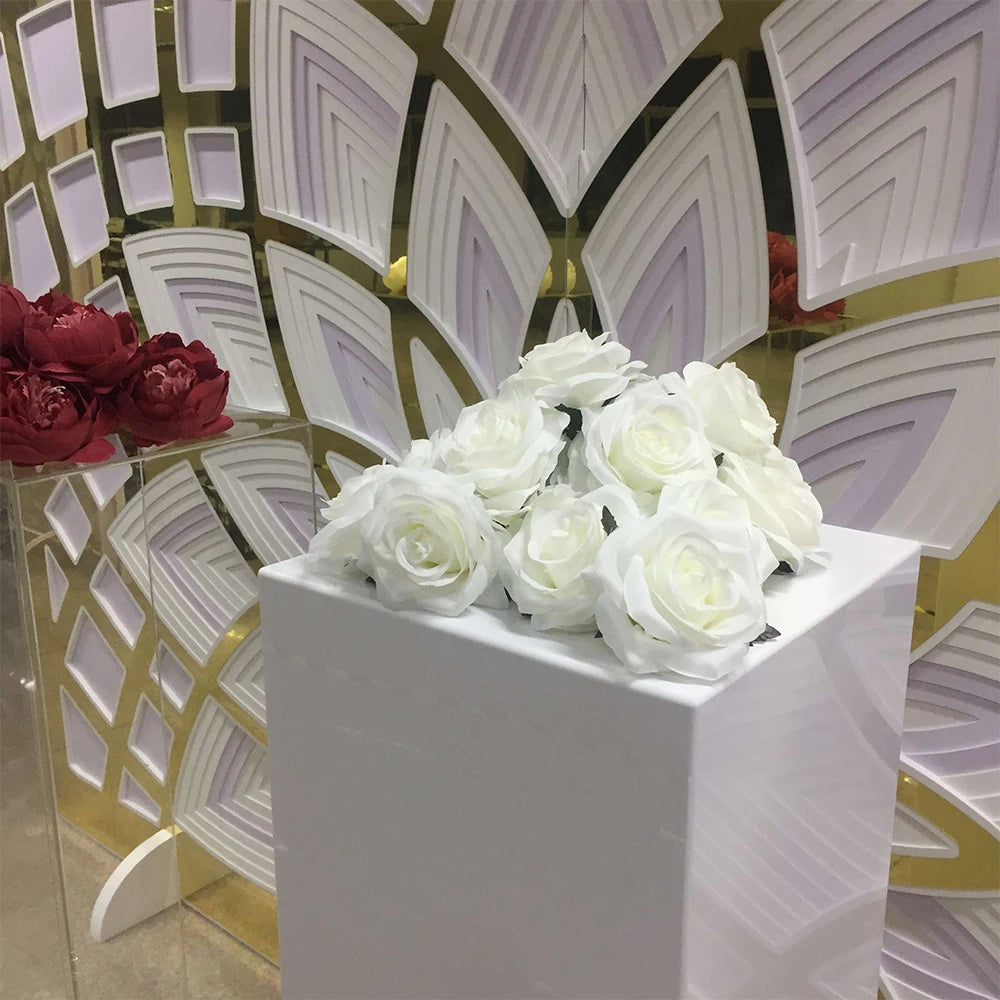 Wedding Party stand decoration Supplies cake table gold plinth set pedestal stand fancy wedding cake stand