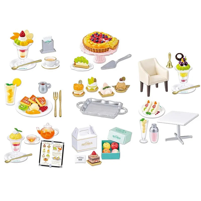 Genuine Goods in Stock Re Ment Fruits Parlor Cake Fruit Tea Dessert Miniature Scene Prop Decoration Supplies Birthday Gift
