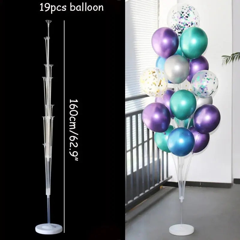 Balloon Stand Stick Tubes – Balloon Holder & Support for Birthday & Wedding Party Decorations