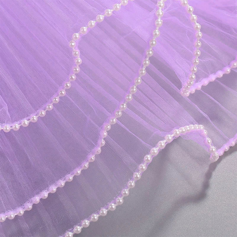 28cmx400cm Flower Wrapping Paper Pearl Wave Yarn Lace Mesh Florist Bouquet Valentine&