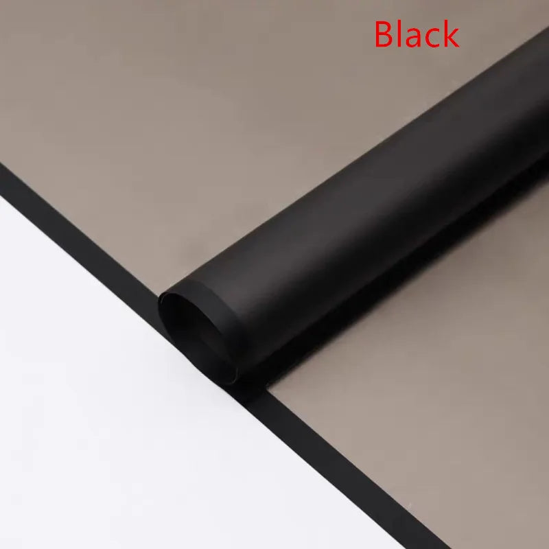 5sheets Half Transparent Flower Wrapping Paper Korean Style Gift Grinding Edge Rose Packing Florist Bouquet Wrapping Material