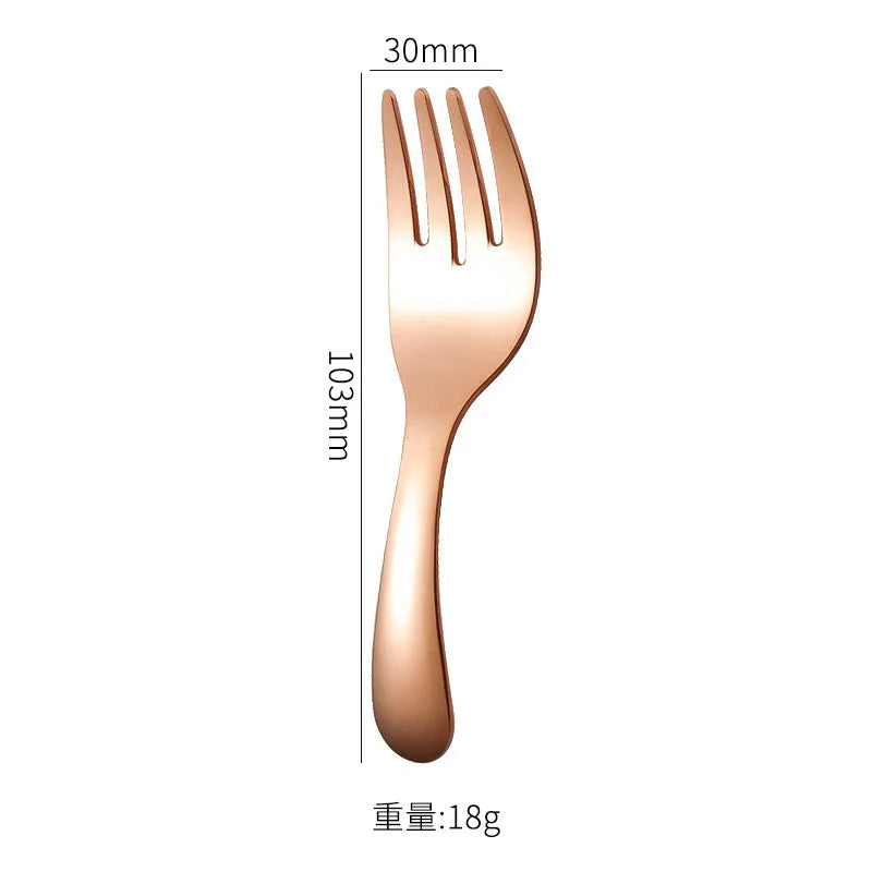 Outdoor Tourism 304 Stainless Steel Portable Tableware, CHILDREN&