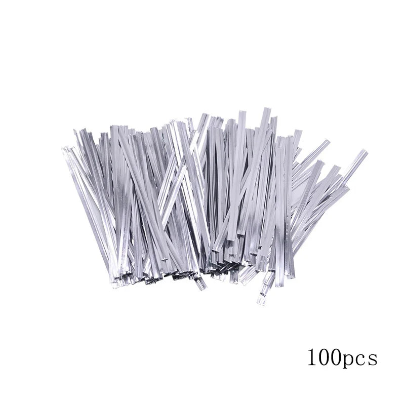 50-100p Transparent Cellophane Bags Clear OPP Plastic Bags Candy Lollipops Cooki Gifts Packaging Bag Party Favor Baking Supplies