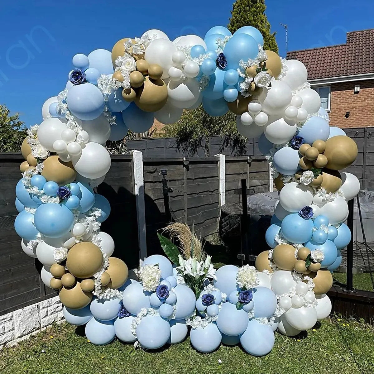 Plastic Balloon Arch Ring DIY Wreath Frame Holder Circle Ballon Stand Column Base Baby Shower Wedding Birthday Party Decor Kids